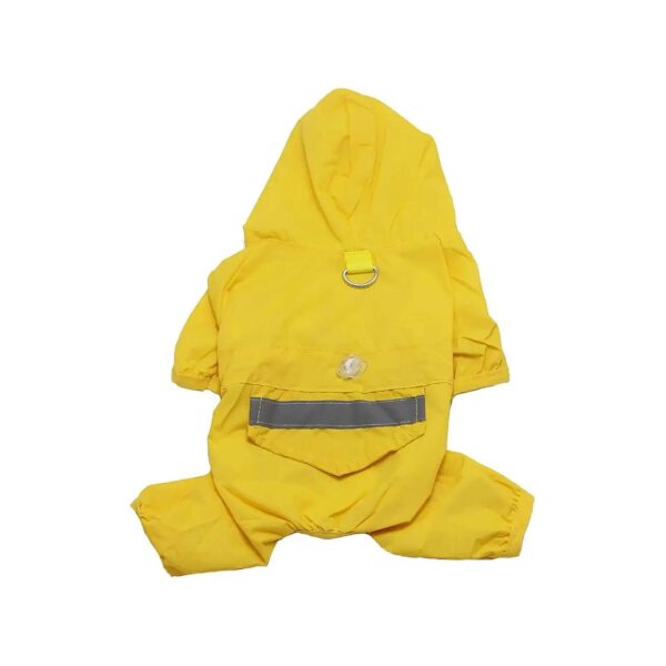 Glisten Waterproof Raincoat for Small Extral Small Dogs Yellow L