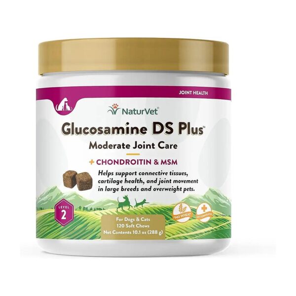 Glucosamine-DS Level 2 Soft Chews for Moderate Care Joint Support in Pets