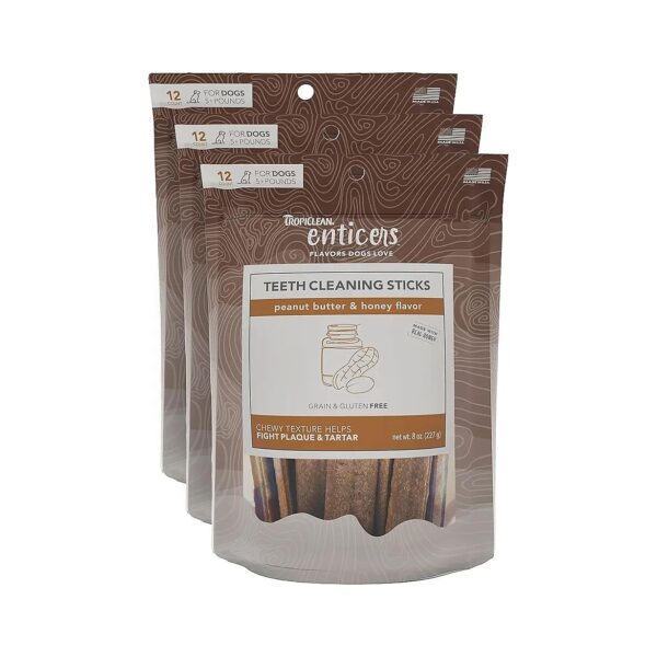 Gluten-Free Peanut Butter Dog Chews for Dogs of All Life Stages