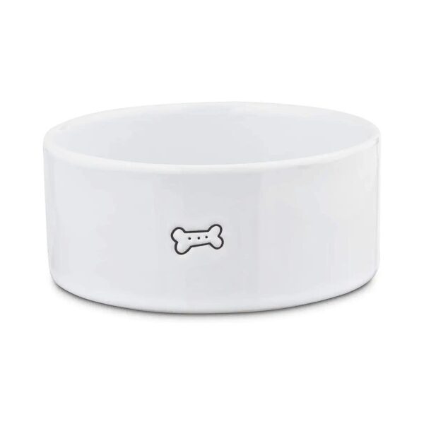 Good Dog Ceramic Dog Bowl for Indoor Use with 3 Cups Capacity