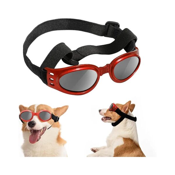 Gou Dog Sunglasses for Maximum Comfort and UV Protection with Adjustable Strap and Frame