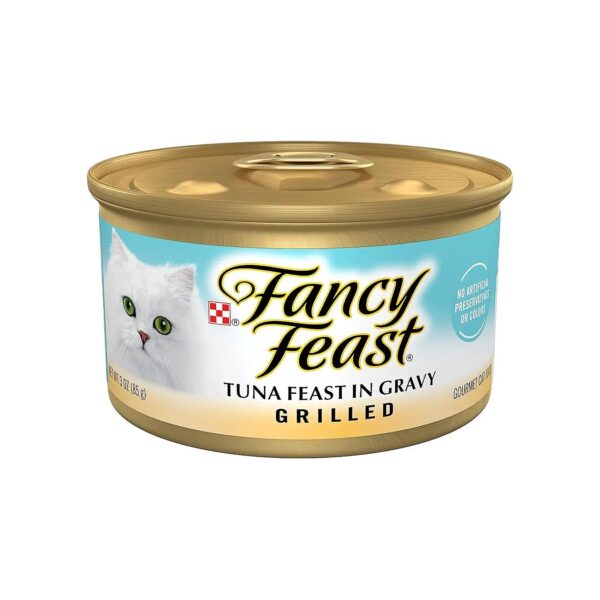 Gourmet Adult Wet Cat Food with Tuna and Gravy