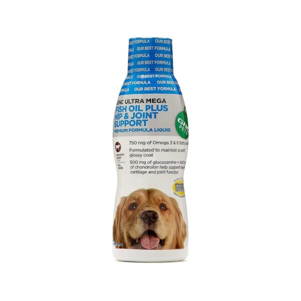 Gourmet Fish Oil for Dogs with Healthy Joint and Coat Benefits