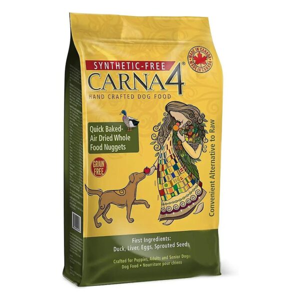 Grain Free Dog Food with Duck Flavor and Whole Food Ingredients