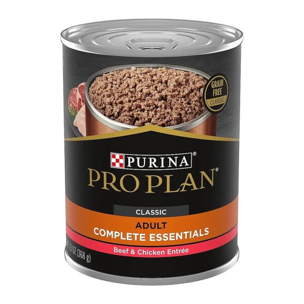 Grain Free High Protein Wet Dog Food for Adult Canines with Real Ingredients