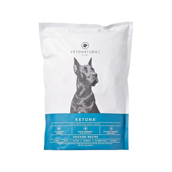 Grain-Free Adult Dry Dog Food with Low Carbohydrates and High Protein for Optimal Health