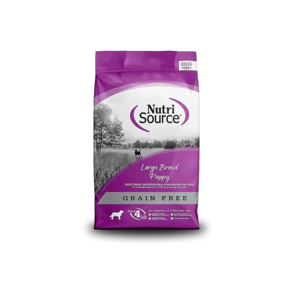 Grain-Free Large Puppy Food Made with Real Turkey in the USA