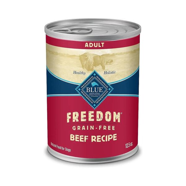 Grain-Free Wet Dog Food with No Artificial Preservatives or Flavors