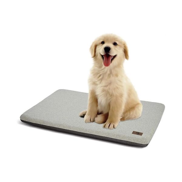 Gray Color 30inch Dog Bed with Comfortable Memory Foam and Polyester