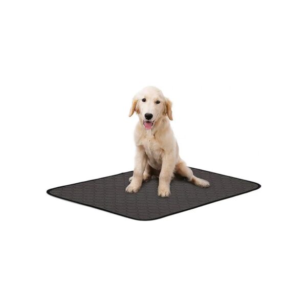 Gray Waterproof Dog Bed Mat with Anti Slip Bottom for Small Medium Large Dogs and Cats