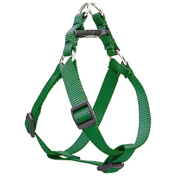 Green Contoured Step In Harness for Small Dogs 15-21 Inches