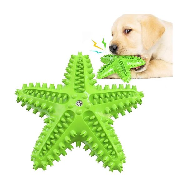 Green Dog Toothbrush Chewing Toy for Aggressive Chewing Large Dogs