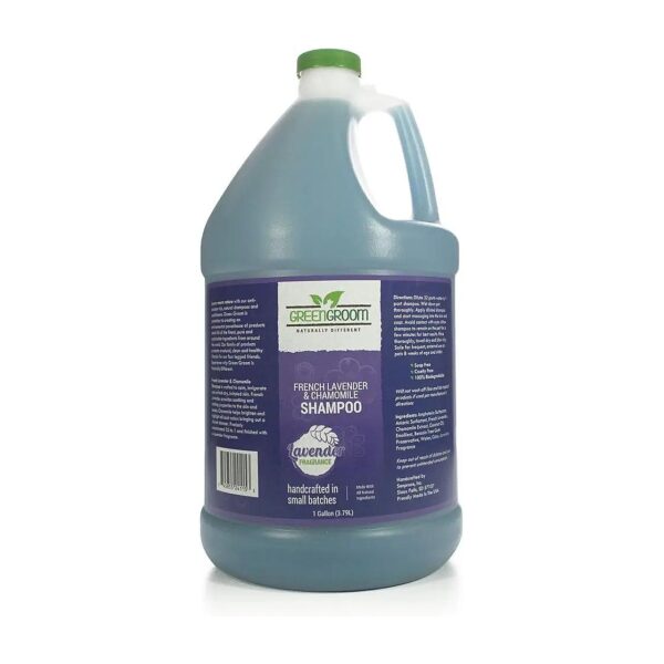 Green Groom French Lavender Dog Shampoo Soothes and Freshens Coat