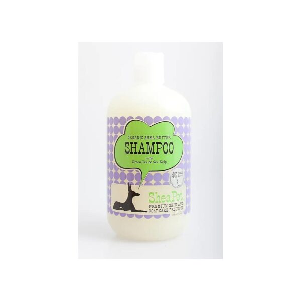 Green Tea and Sea Kelp Shea Butter Dog Shampoo for Natural Conditioning 18 Ounce