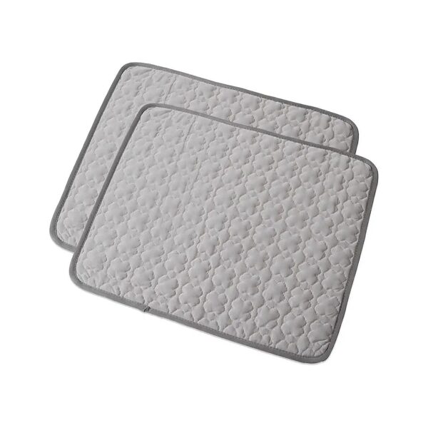 Grey Fleece Mat for Guinea Pig Cage Liners Puppy Training Pads Small Dogs