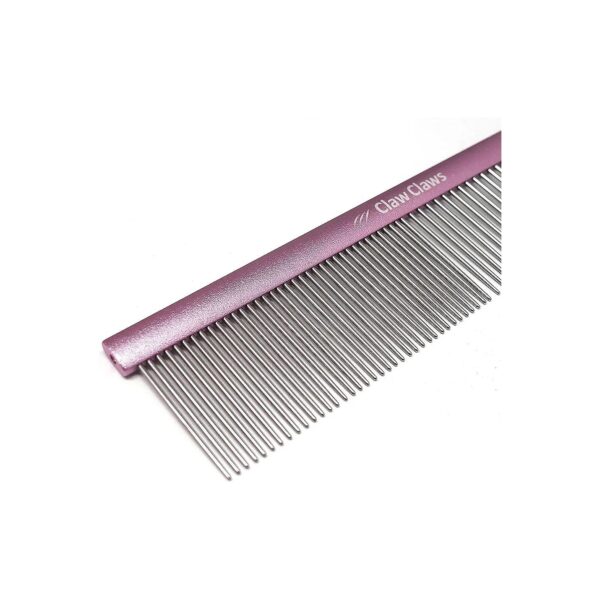 Greyhound Grooming Comb for Fluffy Dogs and Cats, Easy Detangling, Matted Hair Removal