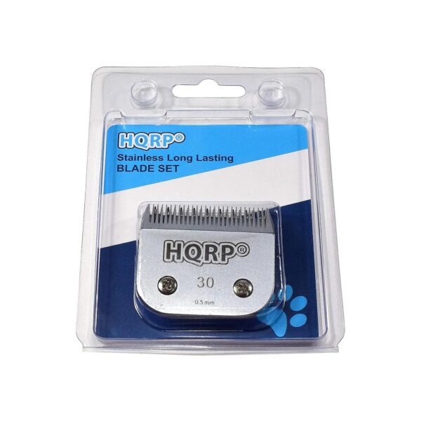 HQRP Animal Clipper Blade for Professional Pet Grooming with Oster Size-30 Compatibility