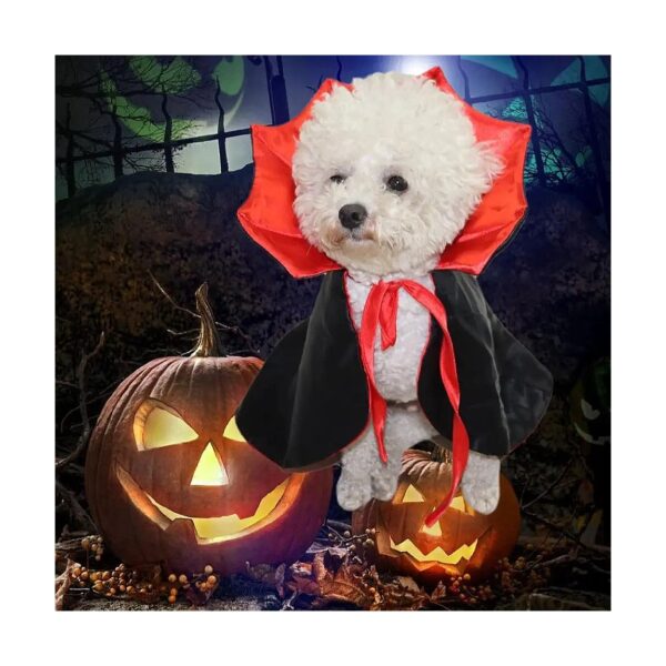 Halloween Dog Costume with Adjustable Size for Small Medium Dogs