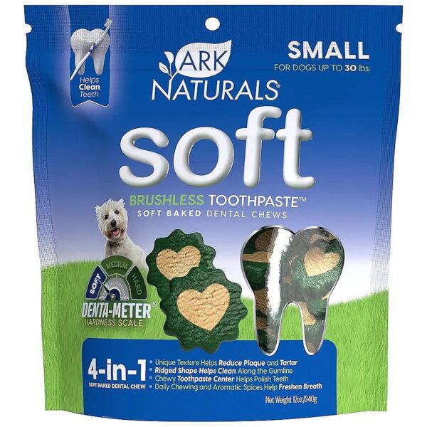 Handcrafted in USA Natural Dog Dental Chews for Small Breeds Fresh Breath Daily Oral Care