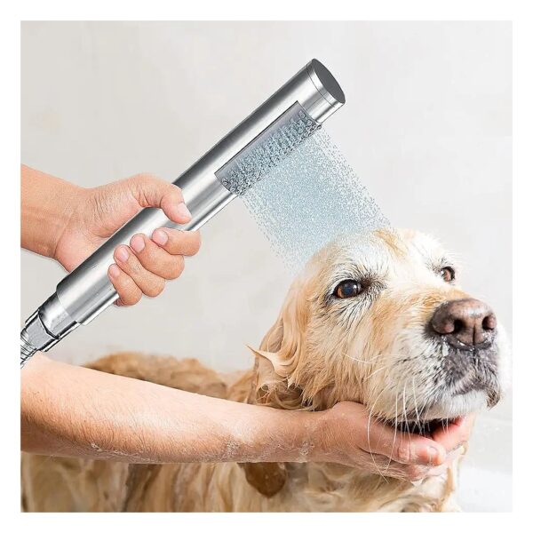 Handheld Dog Shower Wand with Easy Installation and Removal for Convenient Use