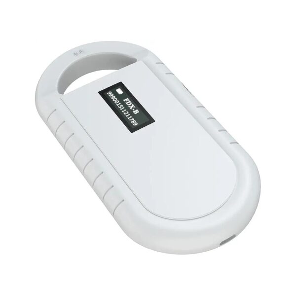 Handheld Pet Microchip Scanner Supports ISO 11784/11785 FDX-B ID64 RFID