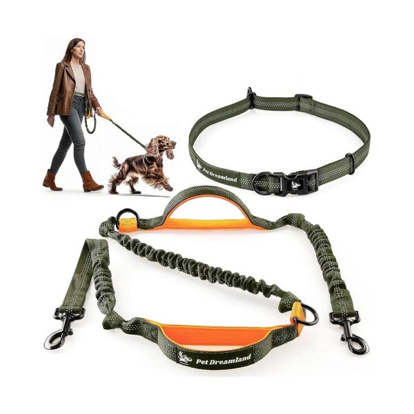 Hands-Free Leash for Small Dogs with Waist Belt for Comfort