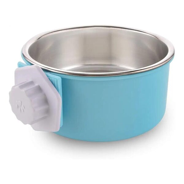 Hangable Food and Water Bowl for Dog Kennel Cage, Pet Crate, and Small Animals