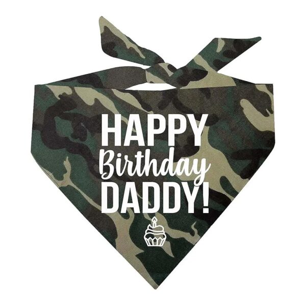 Happy Birthday to Paw-some Dogs with This Camo Bandana