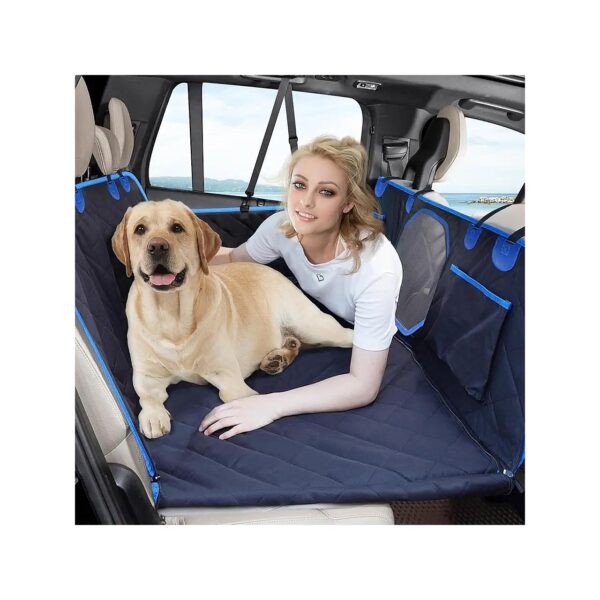 Hard Bottom Dog Seat Cover with Non-Slip Backing for Pet Protection