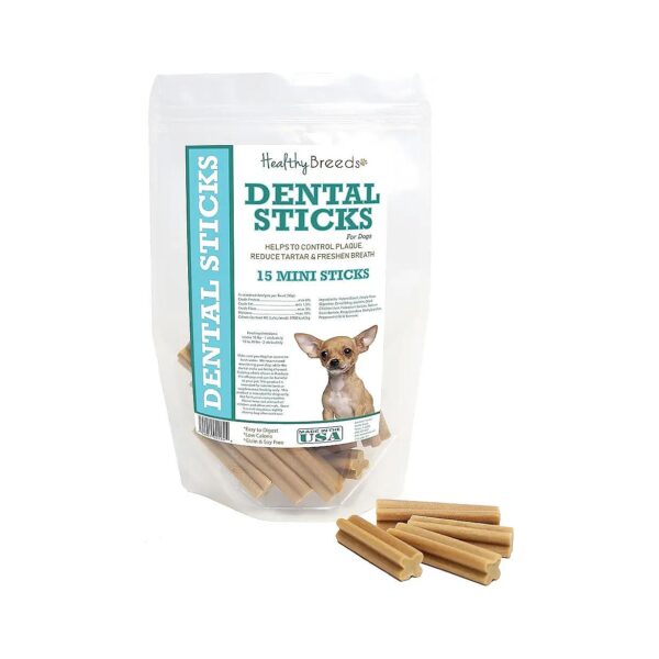 Healthy Breeds Poultry Flavor Dental Sticks for A Fresh Breath