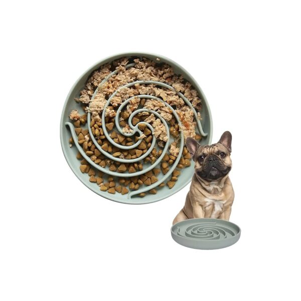 Healthy Eating for Dogs with This Silicone Slow Feeder Bowl for All Breeds