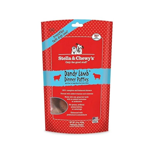 Healthy Freeze Dried Lamb Dog Food for Shiny Coat and Strong Heart