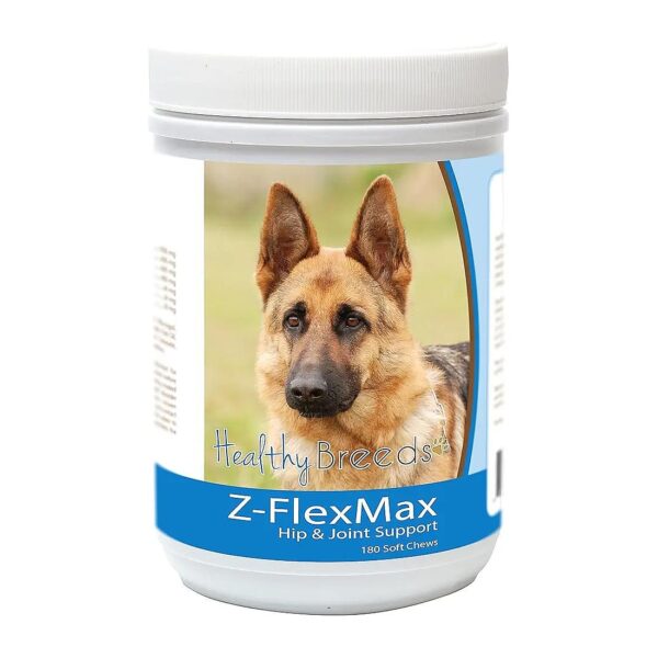 Healthy German Shepherd Hip and Joint Support Supplement for Pain Relief 180 Count