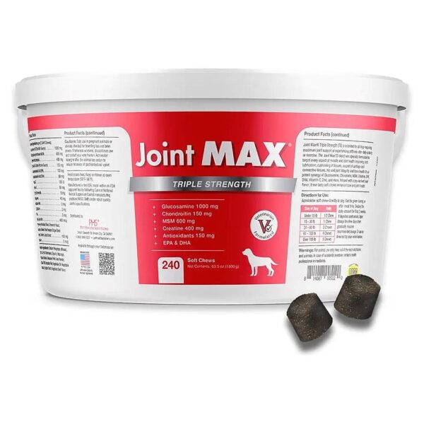 Healthy Joint Support for Dogs with Glucosamine, Chondroitin, and Omega 3 EPA+DHA