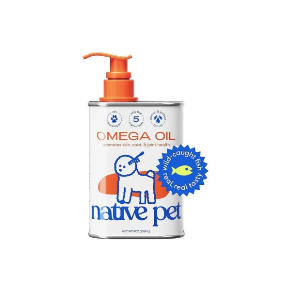 Healthy Omega 3 Fish Oil for Dogs with Salmon Oil and Omega 3 Fatty Acids