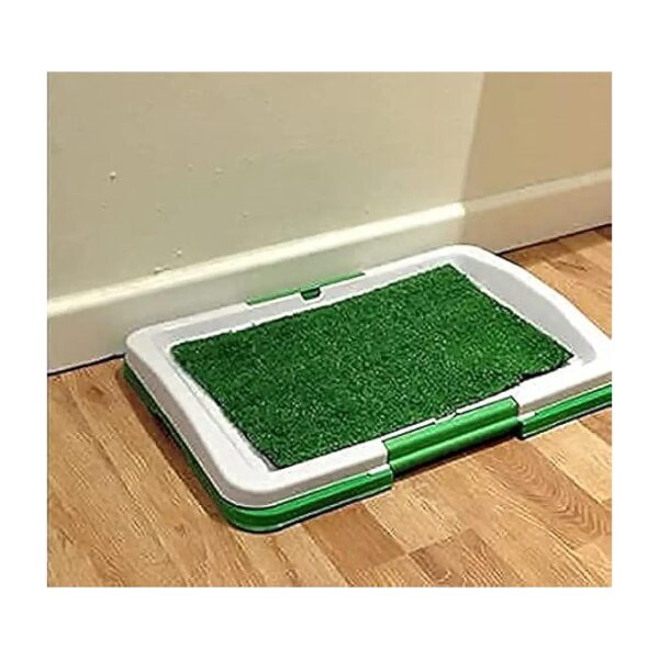 Heavy Duty Dog Grass Pad with Tray for Convenient Potty Training