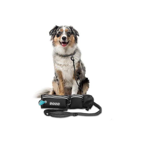 Heavy Duty Hands Free Leash for Medium Large Dogs with Adjustable Waist Belt