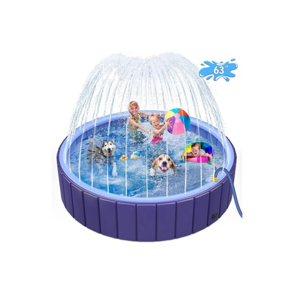 Heavy Duty Non Slip Dog Pool for Large Dogs Cats and Kids Backyard