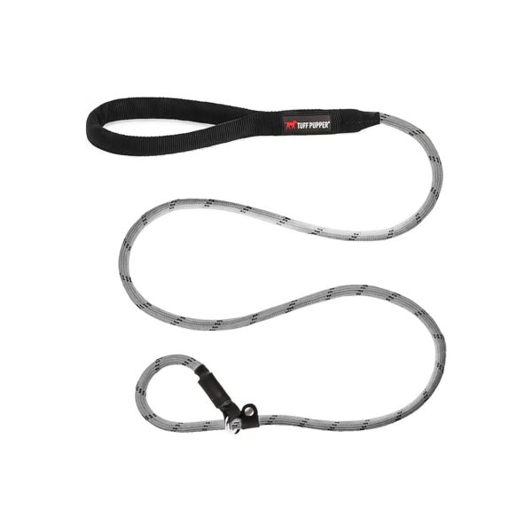 Heavy Duty Slip Lead Dog Leash for Medium & Large Dogs with Reflective Thread