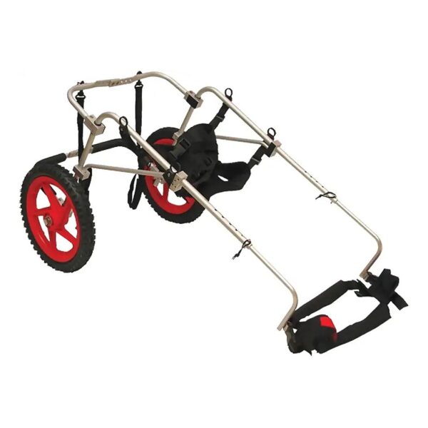 Heavy-Duty Rear Support Wheelchair for Large Dogs, Fits 5-175 Pounds