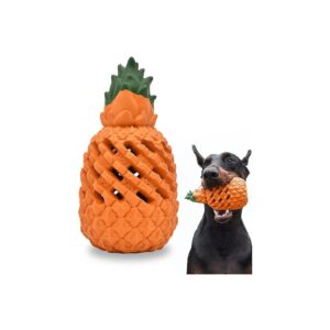 Heavy-Duty Rubber Dog Teething Toys for Large Breed Dogs with Aggressive Chewing Habits