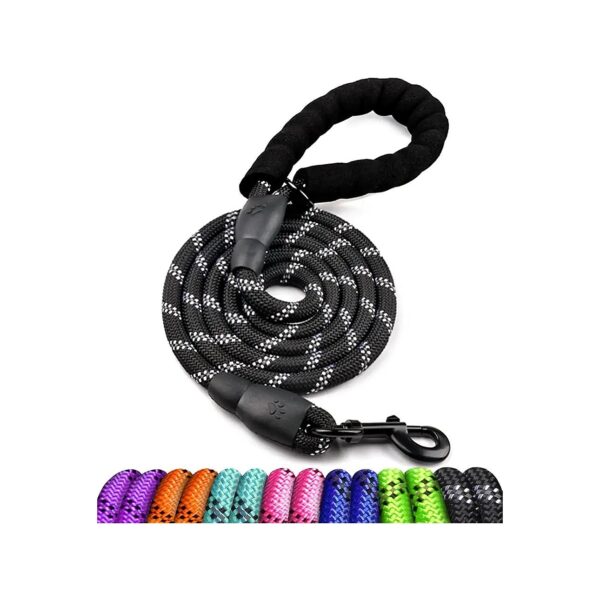 Heavy-duty Dog Leash with Comfortable Grip for Large Medium and Small Breeds