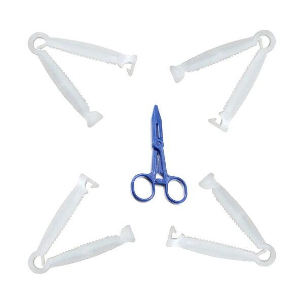 Hemostatic Forceps and Umbilical Cord Clamps for Piglets Puppy Kittens Birth Supplies