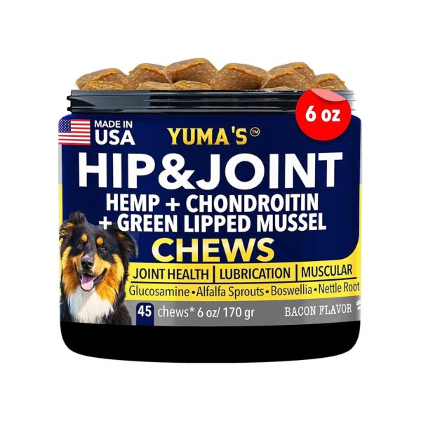 Hemp Calming Chews for Dogs with Anxiety Stress Relief Naturally