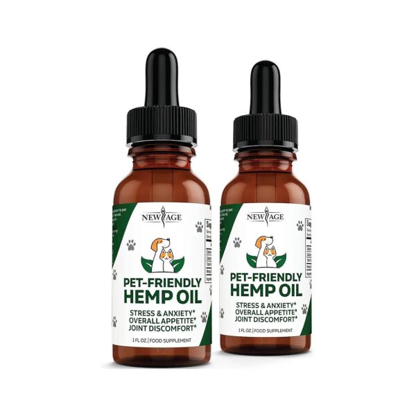 Hemp Oil for Dogs and Cats to Support Hip and Joint Health Mobility