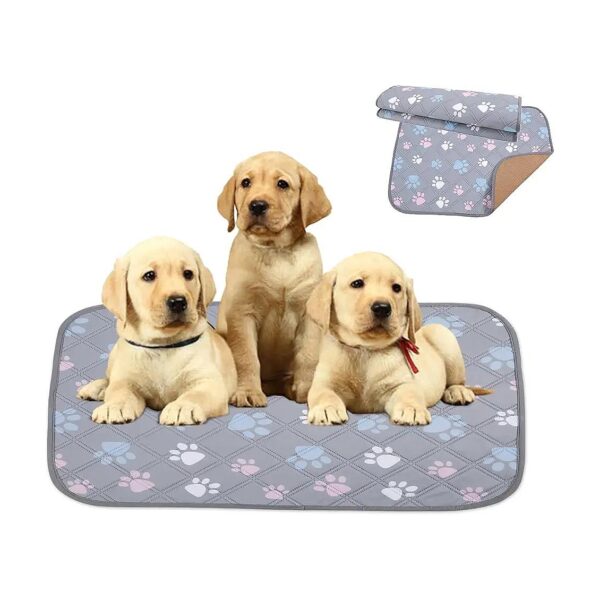 High Absorbency Washable Polyester Dog Pee Mats for Crate Training