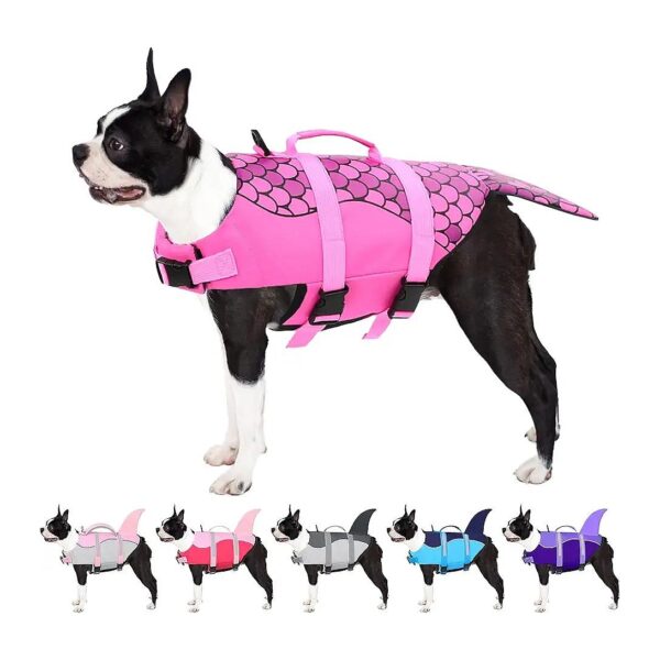 High Buoyancy Small Dog Life Jacket for Swimming and Water Activities