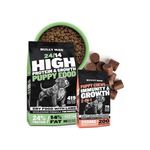 High Energy Puppy Food for Active Puppies from 4 Weeks Old