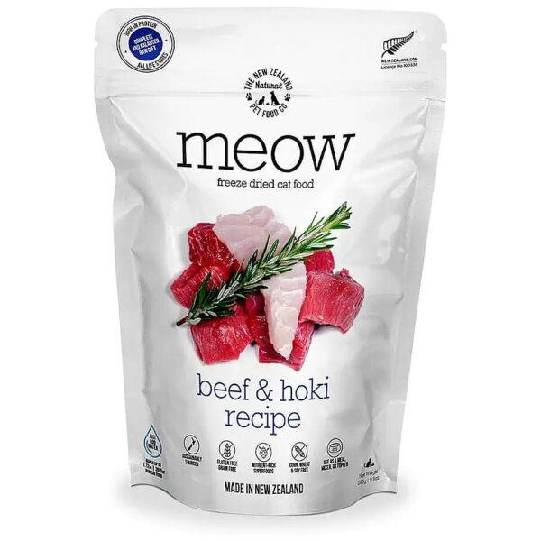 High Protein Freeze Dried Raw Cat Food with Natural Superfoods