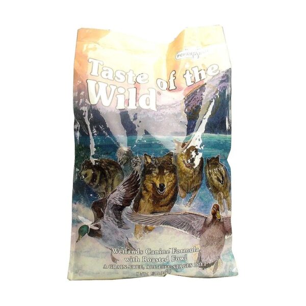 High Protein Wetlands Dog Food with Roasted Fowl and Sweet Potatoes for All Life Stages